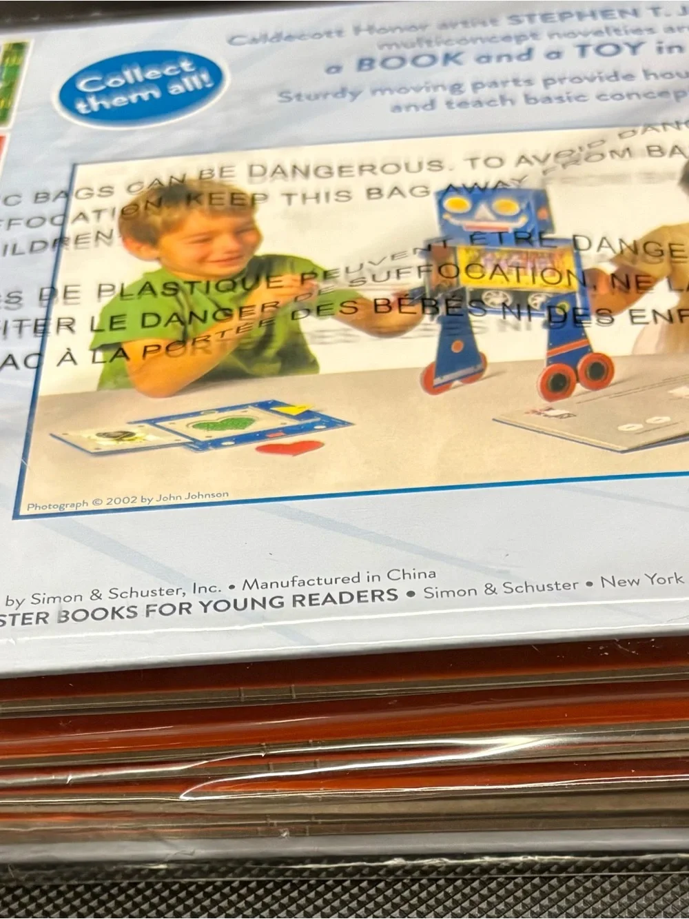 My Big Blue Robot NWT